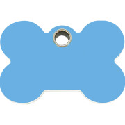 Médaille plastique RedDingo Os bleu clair