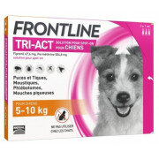 Pipette Frontline tri-act petit chien de 5 à 10 kg