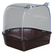 Baignoire oiseaux semi-circulaire