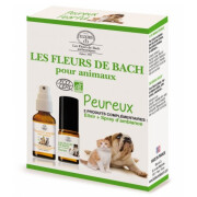 Coffret programme fleurs de Bach animaux peureux 