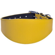 Collier Lévrier Nicky moutarde