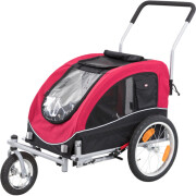 Kit de conversion en poussette Jogging buggy rouge