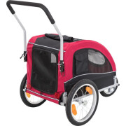 Kit de conversion en poussette Jogging buggy rouge