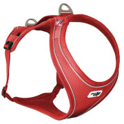 Harnais avec poignée Curli Belka Comfort rouge