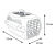 Cage de transport chien chat Globe