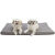 Matelas orthopédique chien : Vital Bendson gris