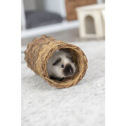 Tunnel de jeu osier rond