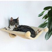 Hamac chat mural beige 