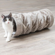 Tunnel Crunch peluche gris