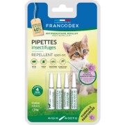 Pipettes antiparasitaires chaton