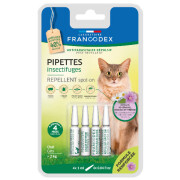 Pipettes antiparasitaires chat