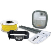 Clôture anti-fugue avec fil rechargeable