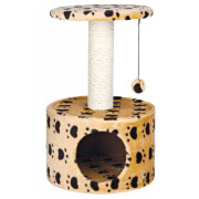 Petit Arbre à chaton et chat Toledo beige