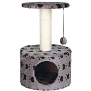 Petit Arbre à chat et chaton Toledo gris