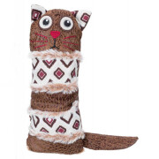 Peluche coussin chat 