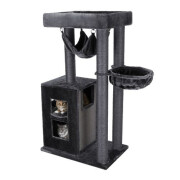 Arbre à chat solide : XXL, pour chat adulte, hamac, 163 cm  Amadeus