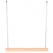 Trapèze balançoire en bois pour oiseau