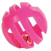 4 balles en plastique avec clochette