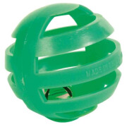 4 balles en plastique avec clochette