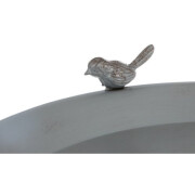 Abreuvoir mangeoire métal sur pied 