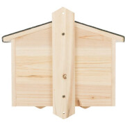 Nichoir maison bois ouverture dessous