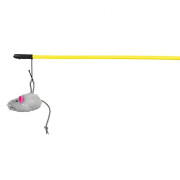 Canne à pêche souris avec bande élastique