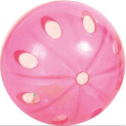 Set de 4 balles en plastique à hochet