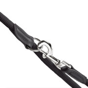 Laisse Freestyle 3 positions en corde noire