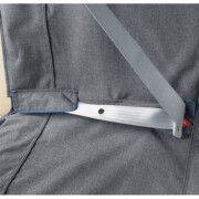 Protection banquette arrière voiture Heather gris 