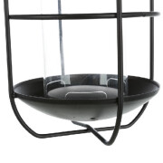 Mangeoire extérieure avec toit détachable