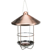 Mangeoire extérieure en métal cuivré