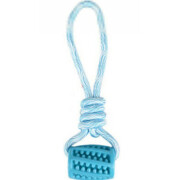 Jouet tuyau TPR et corde Rudo bleu