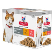 Sachet chat Sterilised Poisson & Poulet 