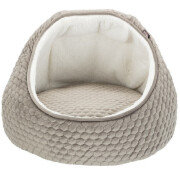 Abri douillet Livia taupe pour chien