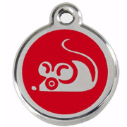 Médaille Red Dingo souris rouge
