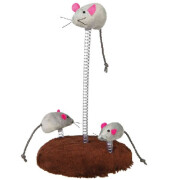 Souris sur ressorts en spirale 