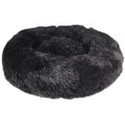 Coussin moelleux rond chien - chat - Krems noir