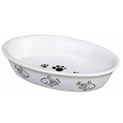 Gamelle chat motif poisson