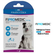 Pipette anti puce Fipromedic chien moyen 10 à 20 kg