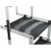 Escalier 4 marches pliantes alu