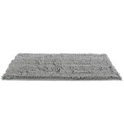Tapis absorbant anti-saletés en microfibre GRIS