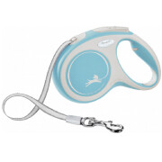 Laisse Sangle rétractable chien COMFORT Bleu Clair