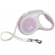 Laisse Sangle rétractable pour chien COMFORT Rose