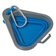 Bol pliable pour chien  Mash n Stash bleu