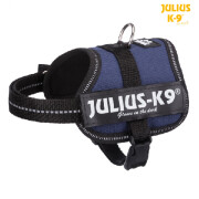 Harnais Power Julius-K9 Baby Mini pour chien BLEU INDIGO