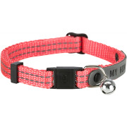 Collier personnalisé avec bande adresse ORANGE