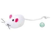 Souris pour chat Polyester BLANCHE