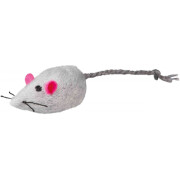 Souris pour chat Polyester Avec Clochette