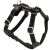 Harnais Aalborg noir pour Berger Allemand Malinois.