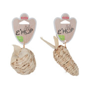 Jouet pour lapin nain en feuilles de maïs 